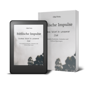 Buchcove: Biblische Impulse des Autors